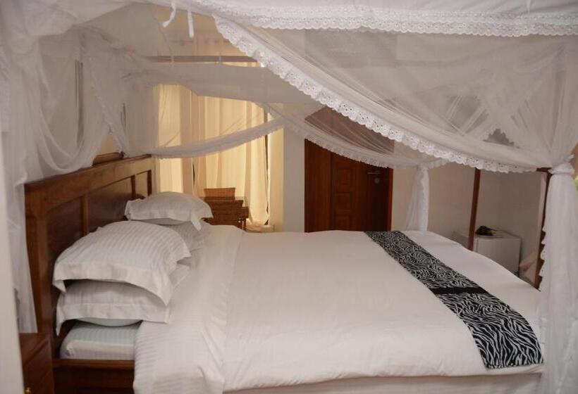 اتاق خانوادگی با چشم‌انداز جانبی دریا, Villa Dahl Beach Resort