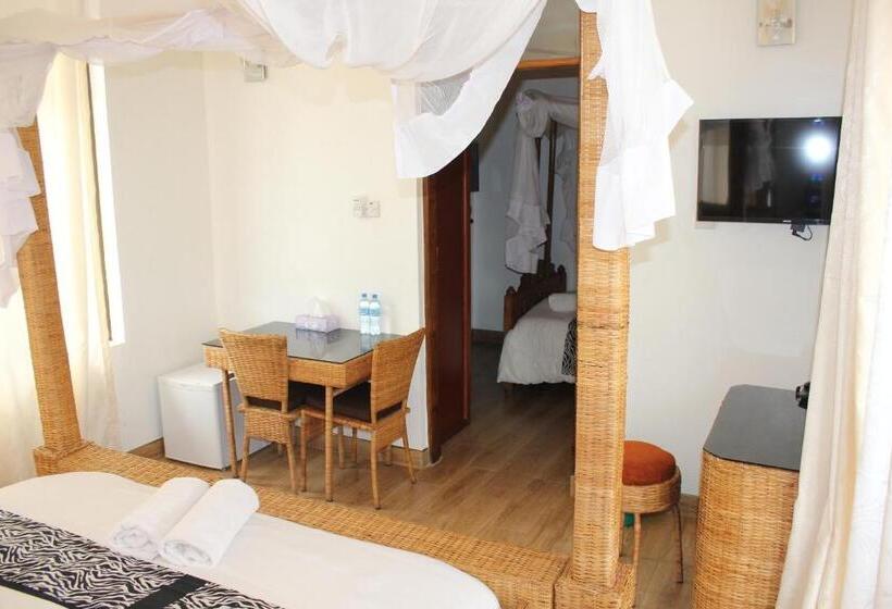 اتاق خانوادگی با چشم‌انداز دریا, Villa Dahl Beach Resort