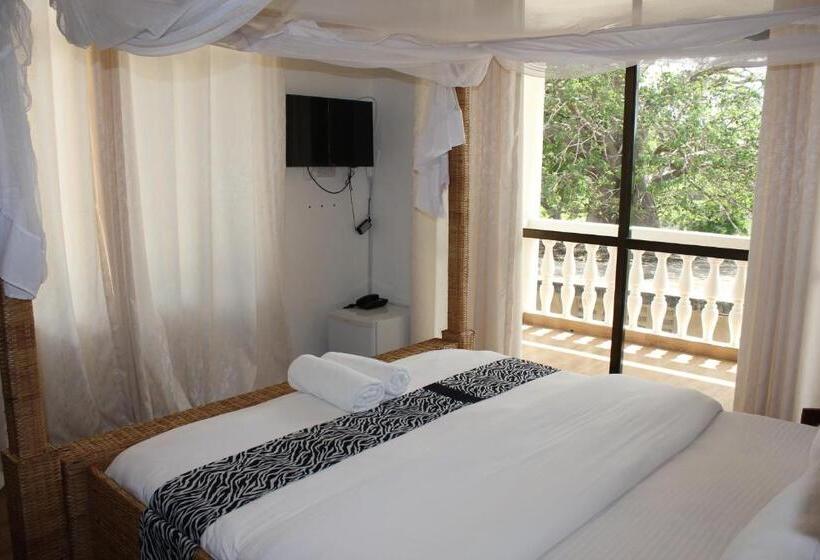 اتاق خانوادگی با چشم‌انداز جانبی دریا, Villa Dahl Beach Resort