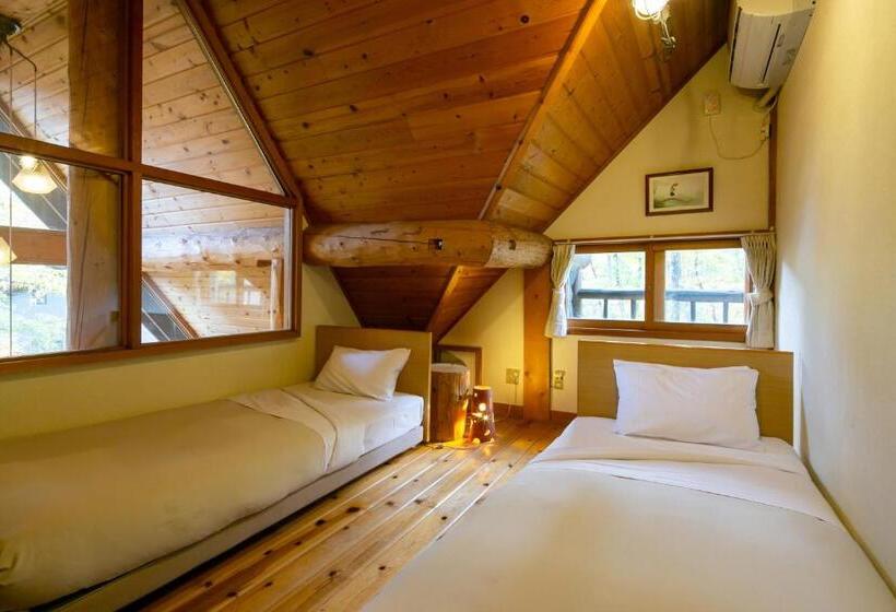 اتاق استاندارد, Canadian Loghouse Inn Azuminoyujin