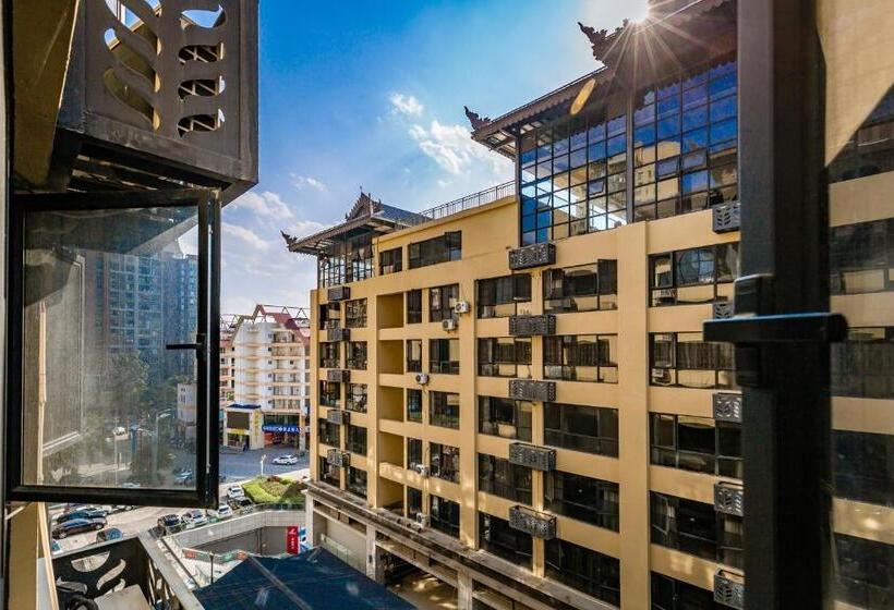 آپارتمان 1 خوابه با چشم‌انداز, Doudou Meilan Fengqing Inn