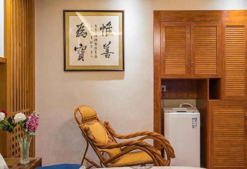 آپارتمان 1 خوابه با چشم‌انداز, Doudou Meilan Fengqing Inn