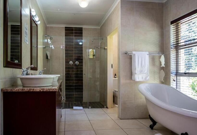 اتاق لوکس با چشم‌انداز استخر, Asante Guest House