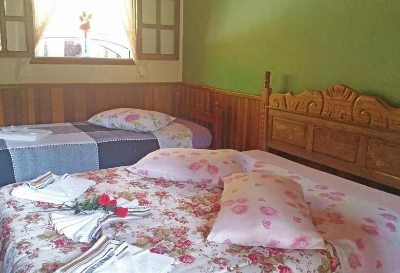 اتاق استاندارد سه تخته با بالکن, Pousada Sol Nascente