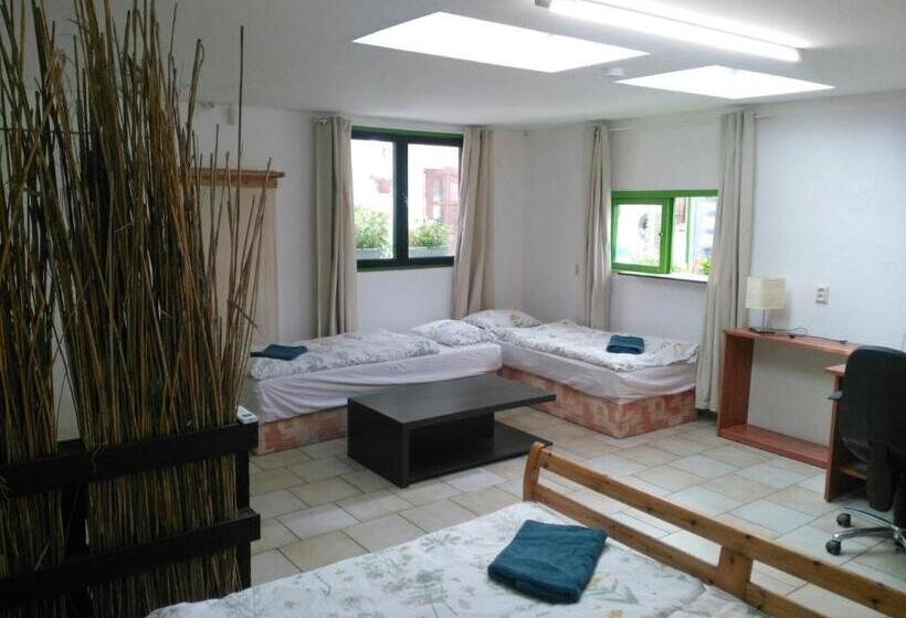 اتاق استاندارد چهارنفره با سرویس بهداشتی مشترک, Rastlinky.sk Greenhouse Guestrooms