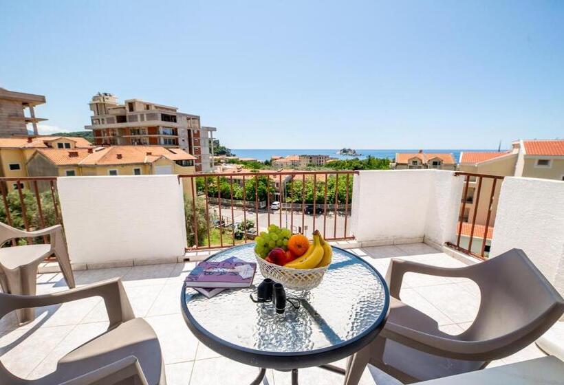 استودیوی استاندارد با چشم‌انداز دریا, Apartments Vjera Petrovac