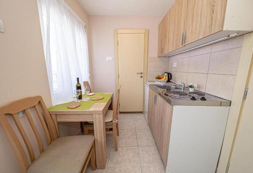 استودیوی استاندارد با چشم‌انداز دریا, Apartments Vjera Petrovac