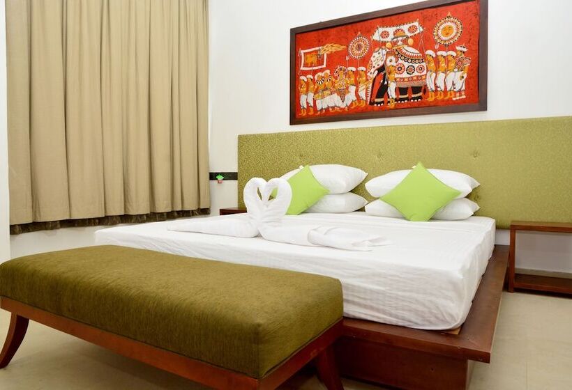 اتاق لوکس با چشم‌انداز دریا, Green Ayurvedic Beach Resort