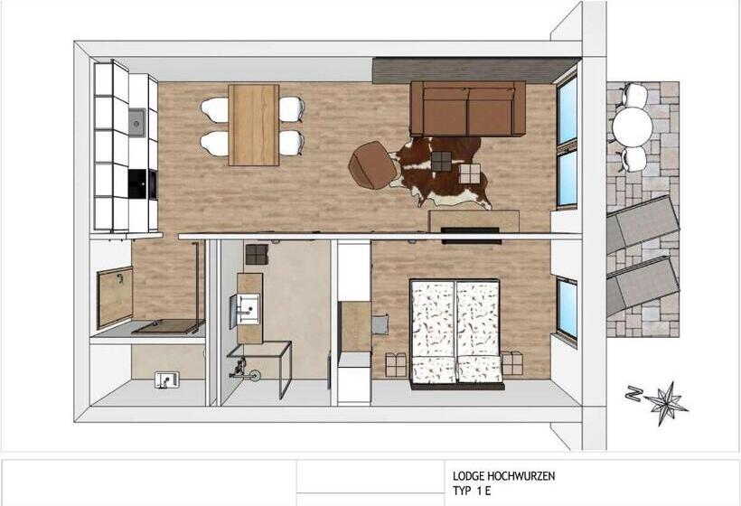آپارتمان 1 خوابه, Sun Lodge Schladming By Schladming Appartements