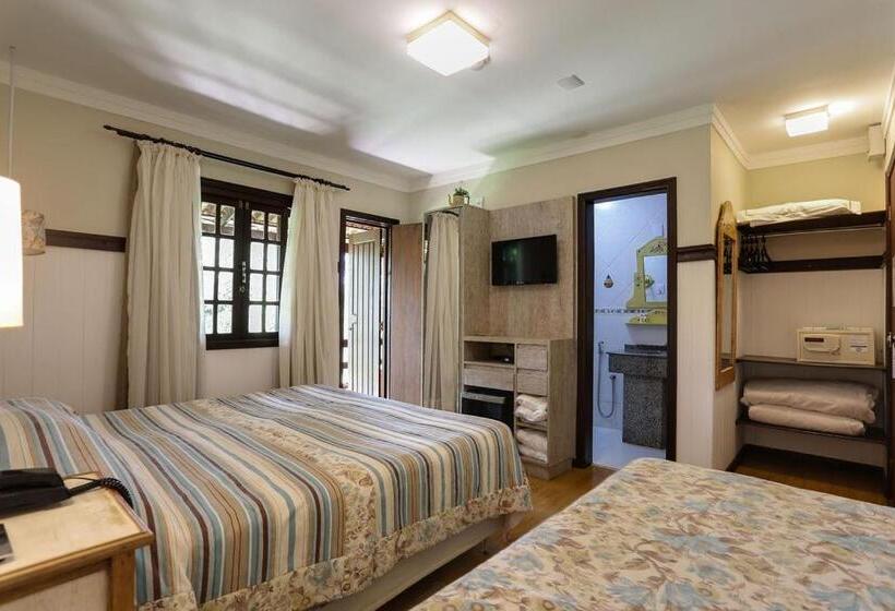 Suite with lake view, Boqueirão Hotel Fazenda