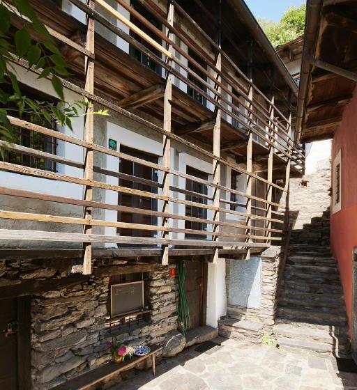 استودیو استاندارد با بالکن, Rustici Della Verzasca Ferien Wohnungen