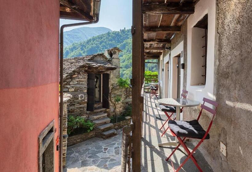 استودیو استاندارد با بالکن, Rustici Della Verzasca Ferien Wohnungen