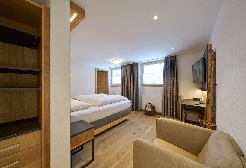 带1个卧室的豪华公寓, Aparthotel Grischuna