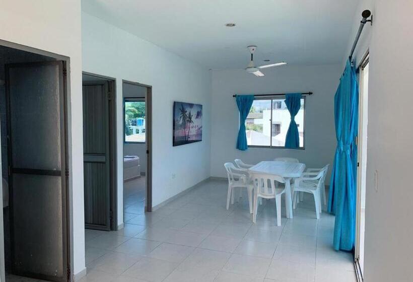 آپارتمان 1 خوابه با چشم‌انداز دریا, Blue Aparta