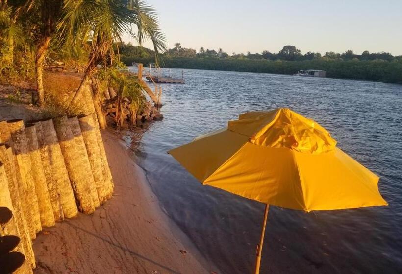 اتاق خانوادگی با چشم‌انداز باغ, Casinha Amarela Ecolodge Boipeba