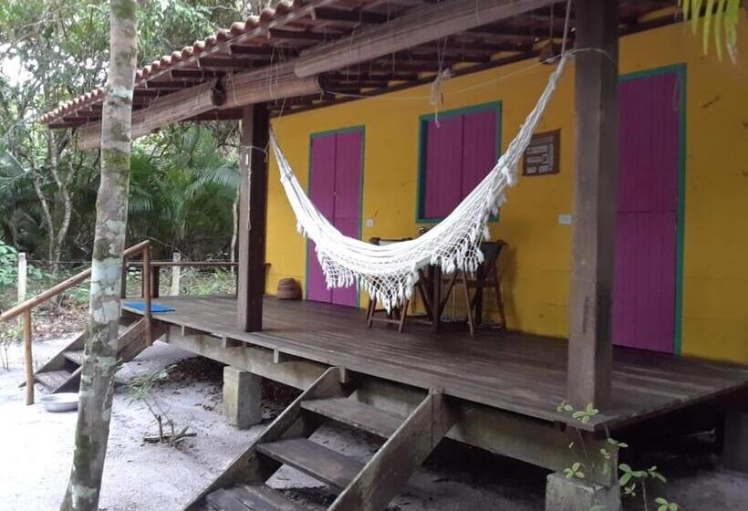 کلبه ییلاقی سوپریور یک خوابه, Casinha Amarela Ecolodge Boipeba