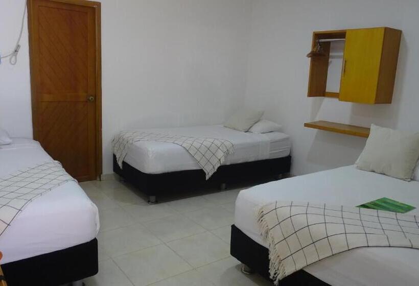 اتاق استاندارد سه نفره, Casa Finca La Maracuya