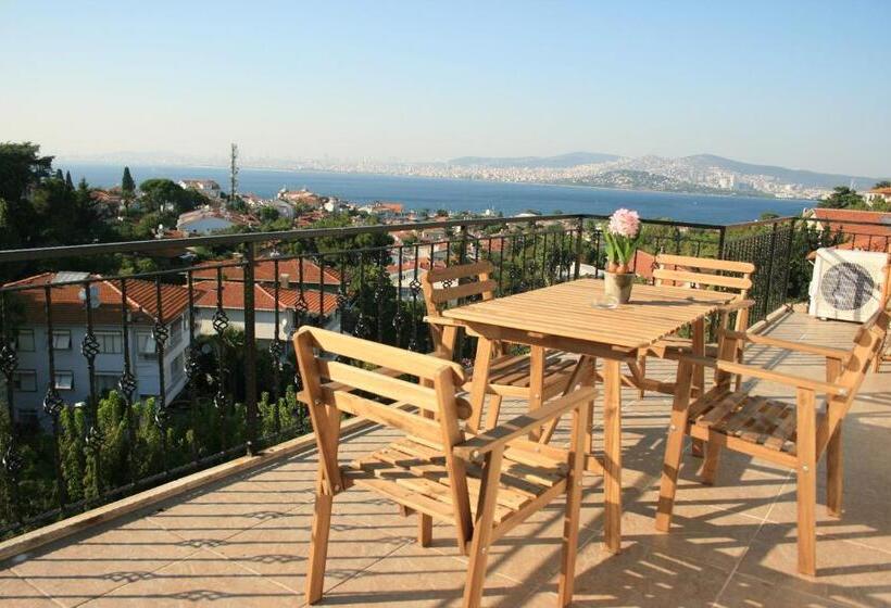 آپارتمان 1 خوابه با چشم‌انداز دریا, Karadağ Apart