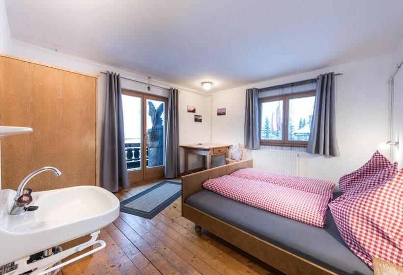 اتاق استاندارد با سرویس بهداشتی مشترک, Berggasthof Biberg