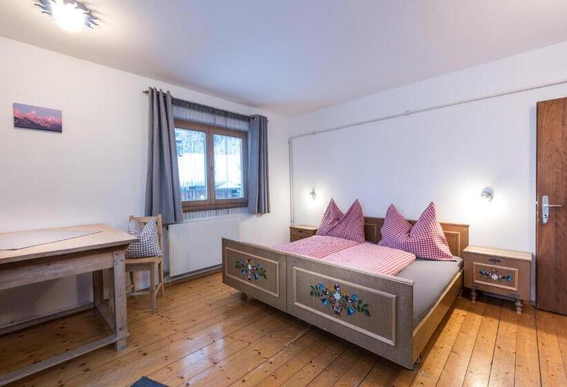 اتاق استاندارد با سرویس بهداشتی مشترک, Berggasthof Biberg