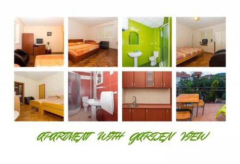 آپارتمان 1 خوابه با چشم‌انداز باغ, Bitrak Guest House