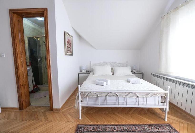 اتاق استاندارد با چشم‌انداز استخر, Sunčani Breg Apartments Vrdnik