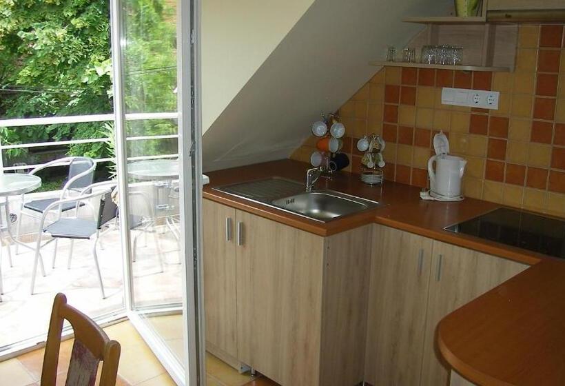 استودیو استاندارد با بالکن, Pálma Apartmanház Harkány