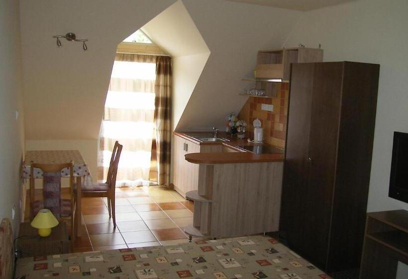 استودیو استاندارد با بالکن, Pálma Apartmanház Harkány