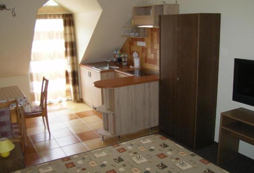 استودیو استاندارد با بالکن, Pálma Apartmanház Harkány