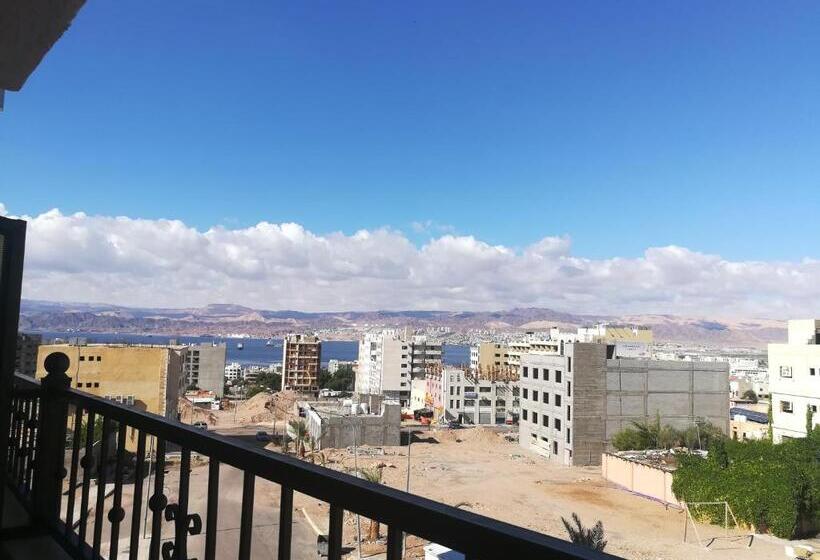 اتاق استاندارد با چشم‌انداز, Baraka Al Aqaba Hotel Suites