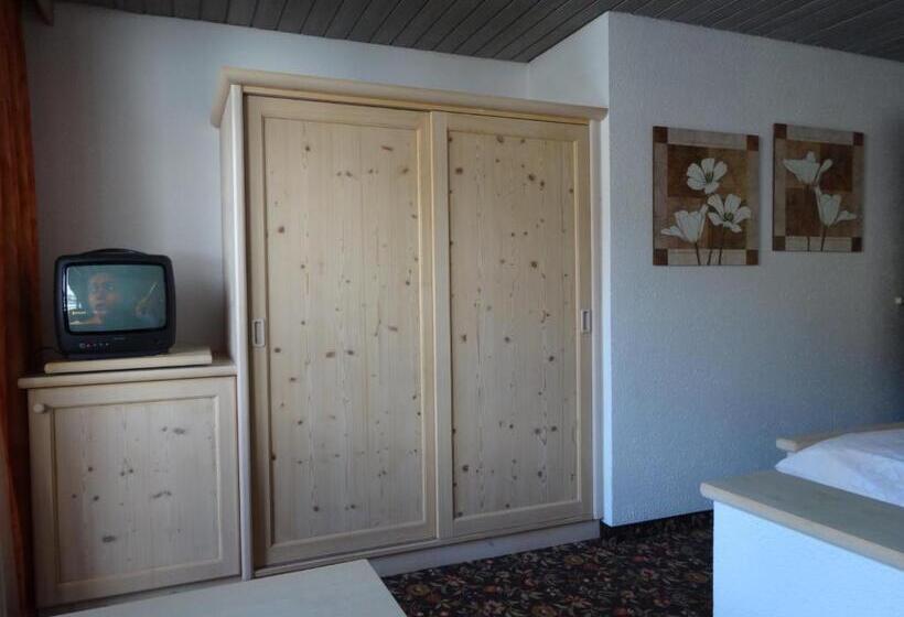 اتاق استاندارد با بالکن, Landhotel Eva