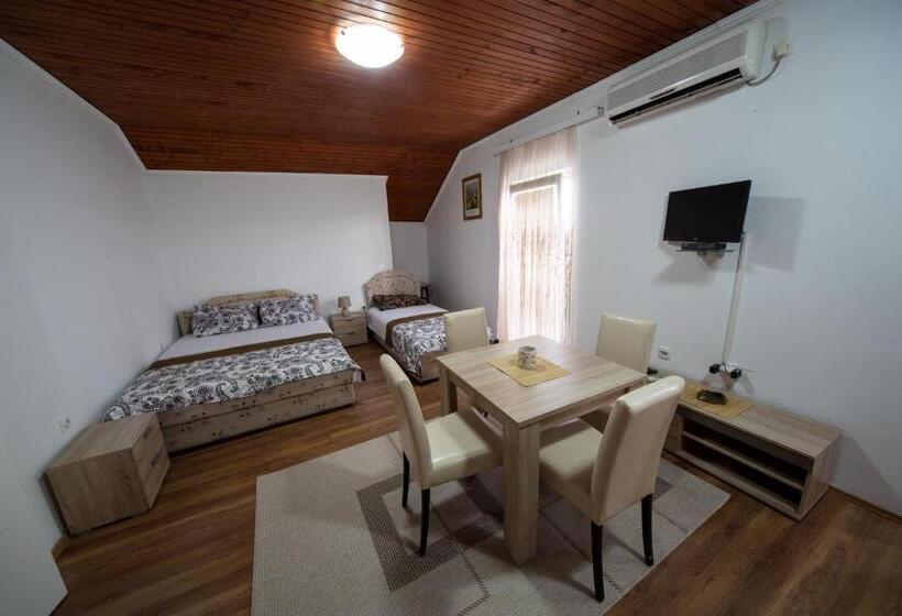 استودیوی استاندارد با چشم‌انداز دریا, Apartments Pavićević
