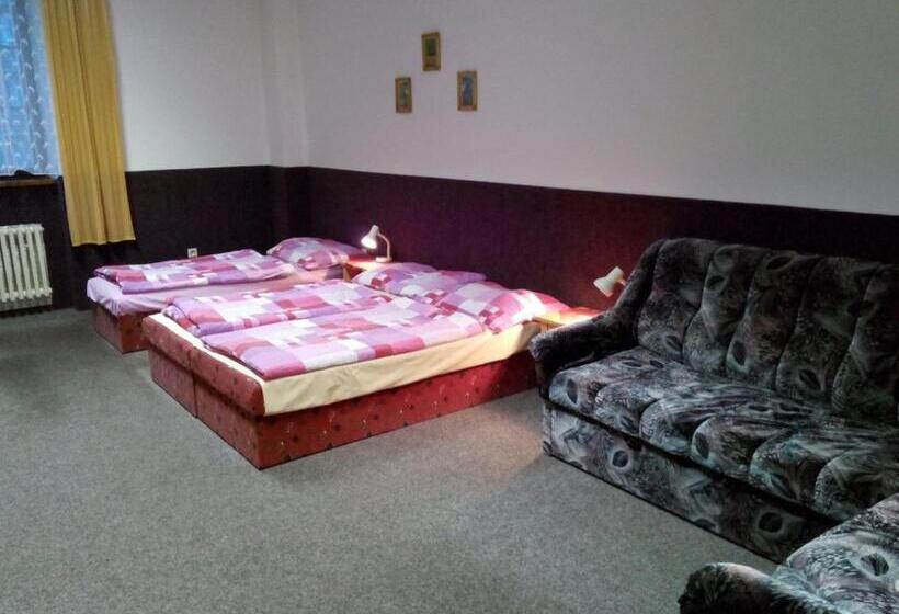 اتاق استاندارد چهار تخته, Penzion Poprda