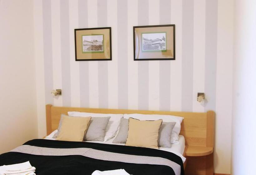آپارتمان یک خوابه با دری مشترک که هال را جدا می کند., švihák Lázeňský