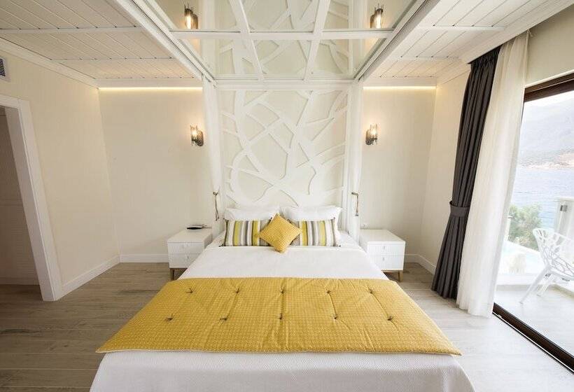 اتاق لوکس با چشم‌انداز دریا, Suna Sun Hotel   Adult Only