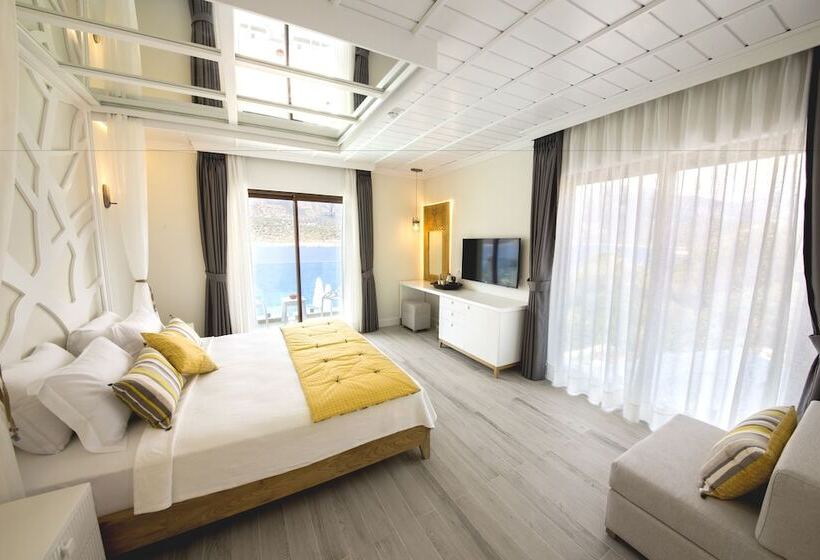 اتاق لوکس با چشم‌انداز دریا, Suna Sun Hotel   Adult Only