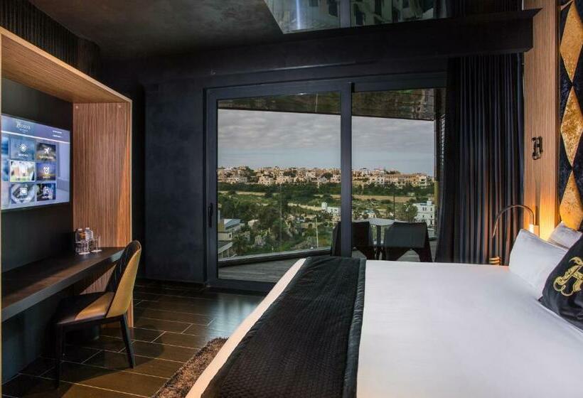 اتاق اساندارد با چشم‌انداز جانبی به دریا, H Hotel - Adults Only