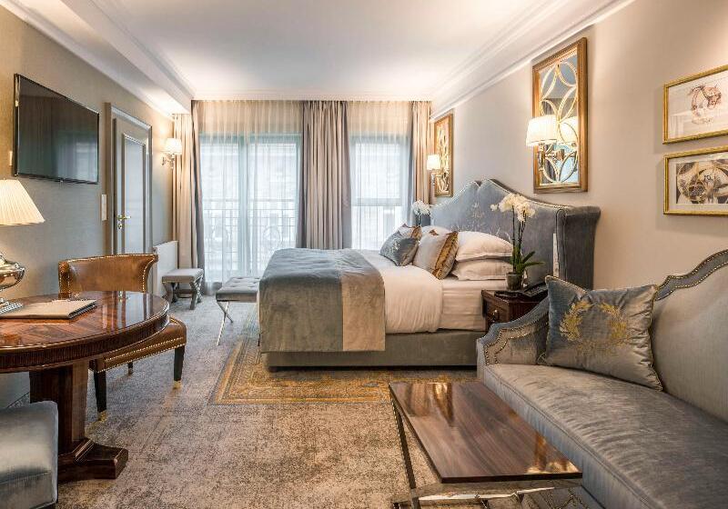 سوئیت جونیور با تخت بزرگ, Bachleda Luxury Hotel Krakow Mgallery Hotel Collection