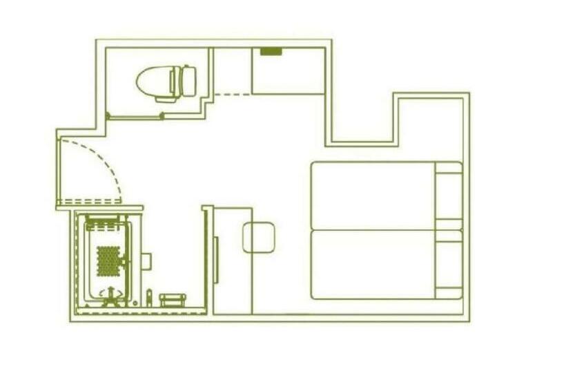 اتاق استاندارد, Henn Na Hotel Osaka Shinsaibashi