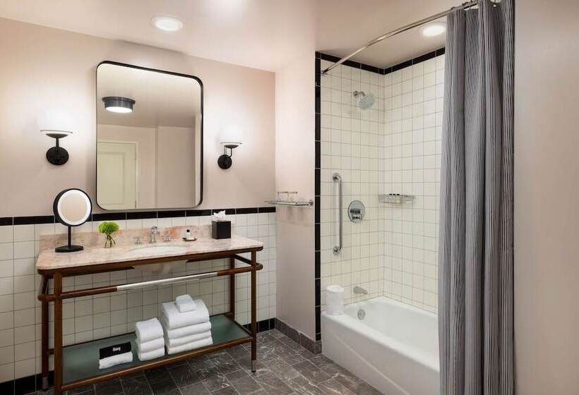 اتاق دلوکس مخصوص معلولین, The Candler Hotel Atlanta, Curio Collection By Hilton