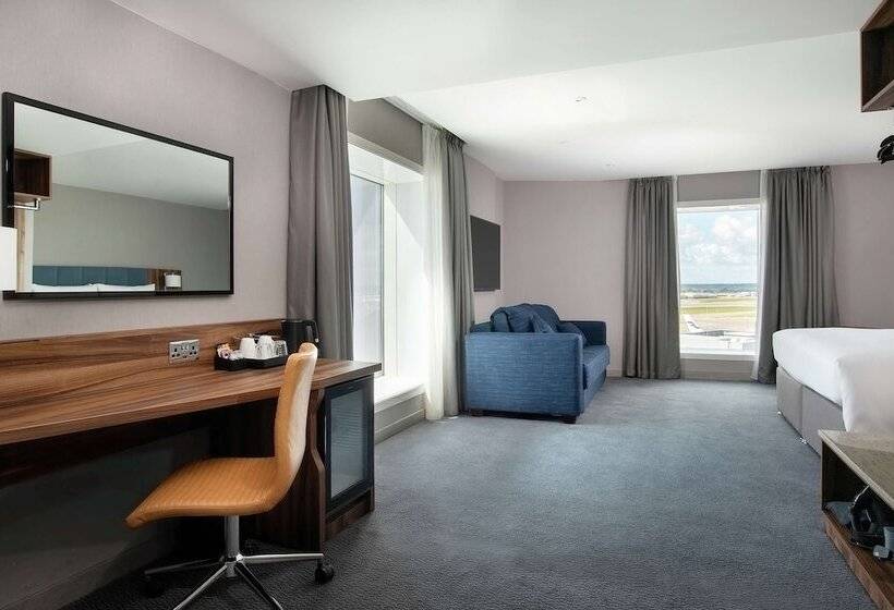 Familiekamer, Hilton Garden Inn London Heathrow Terminals 2 And 3