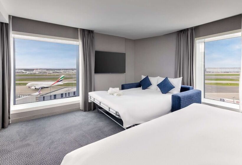 Familiekamer, Hilton Garden Inn London Heathrow Terminals 2 And 3