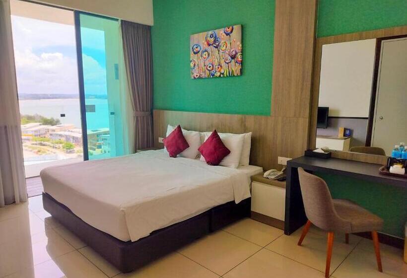اتاق سوپریور با تخت بزرگ, D Wharf Hotel & Serviced Residence