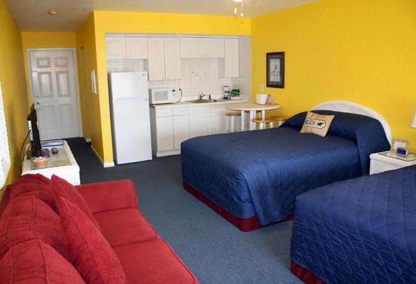 اتاق استاندارد با چشم‌انداز, Barefoot Bay Resort Motel