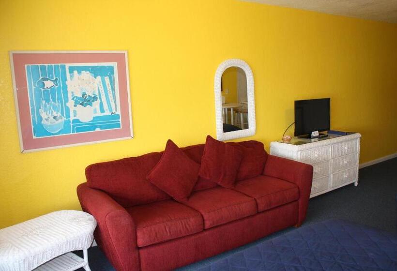 اتاق استاندارد با چشم‌انداز, Barefoot Bay Resort Motel