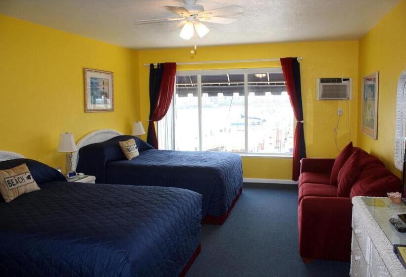 اتاق استاندارد با چشم‌انداز, Barefoot Bay Resort Motel