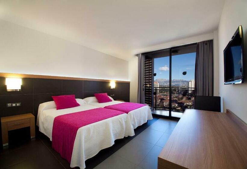 اتاق اساندارد با چشم‌انداز جانبی به دریا, Flash Hotel Benidorm   Recommended Adults Only 4 Sup