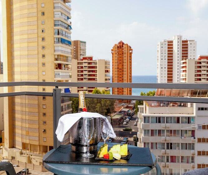 اتاق استاندارد با چشم‌انداز شهر, Flash Hotel Benidorm   Recommended Adults Only 4 Sup