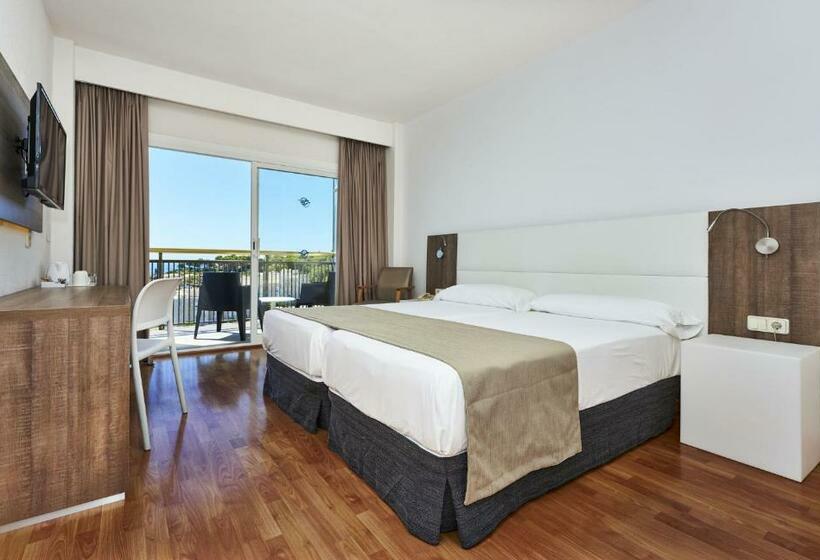 اتاق اساندارد با چشم‌انداز جانبی به دریا, Globales Cala Viñas - Adults Only 16+