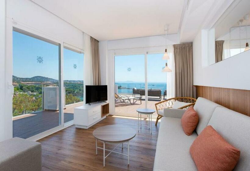 Апартаменты Deluxe 1 Спальня Вид на Море, Aparthotel Ponent Mar